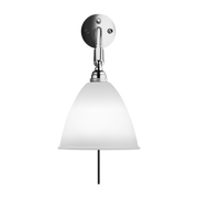 Lámpara de pared crema base de latón plateado BL7- Gubi