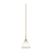 White wall lamp base gold brass 16cm BL9 - Gubi