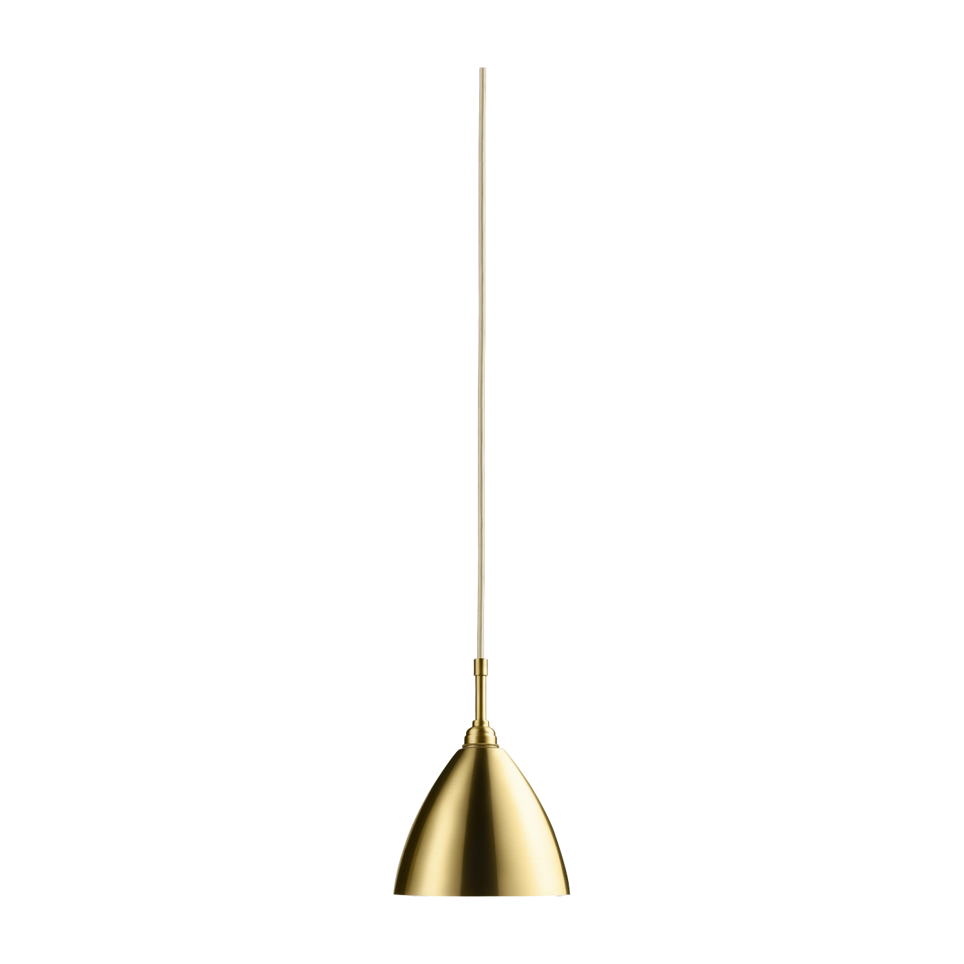 Suspension dorée en laiton 16 cm BL9 - Gubi