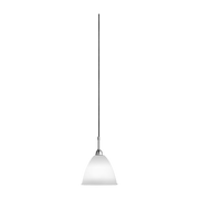 Lampada da parete color crema base in ottone argentato 16cm BL9 - Gubi