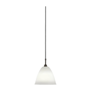 Cremefarbene Wandleuchte base schwarz Messing 21cm BL9 -. Gubi