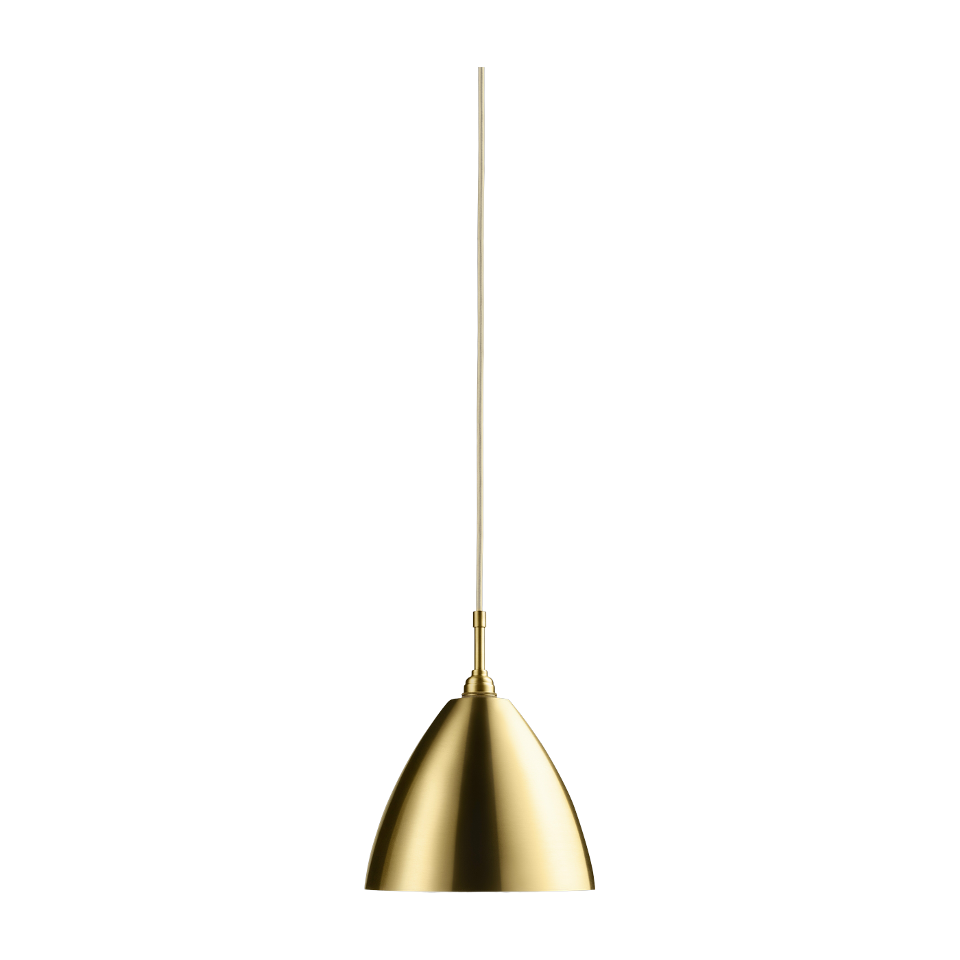Lámpara colgante dorada en latón 21 cm BL9 - Gubi