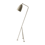 Lampada da terra in ottone taupe - Gubi