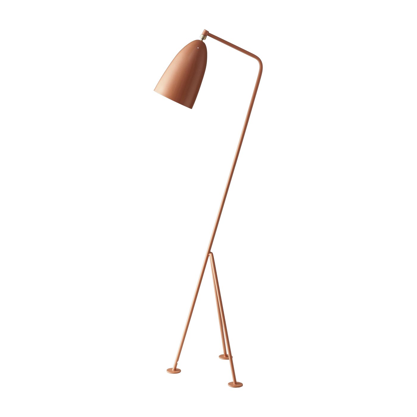Stehleuchte corail aus Messing -. Gubi