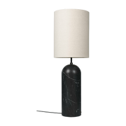 Beige Lampe base schwarz aus marbre XL Gravity - -. Gubi