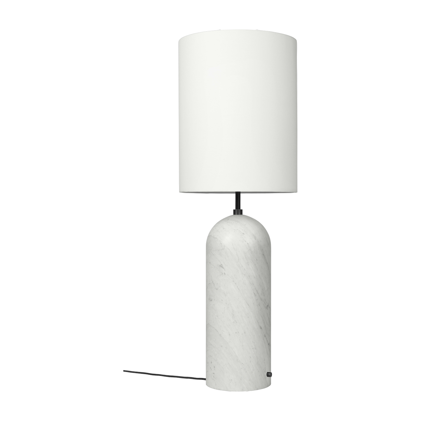 Lampe blanche en marbre XL Gravity - Gubi
