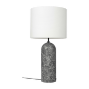 White coffee lamp base grey in marbre XL Gravity - Gubi