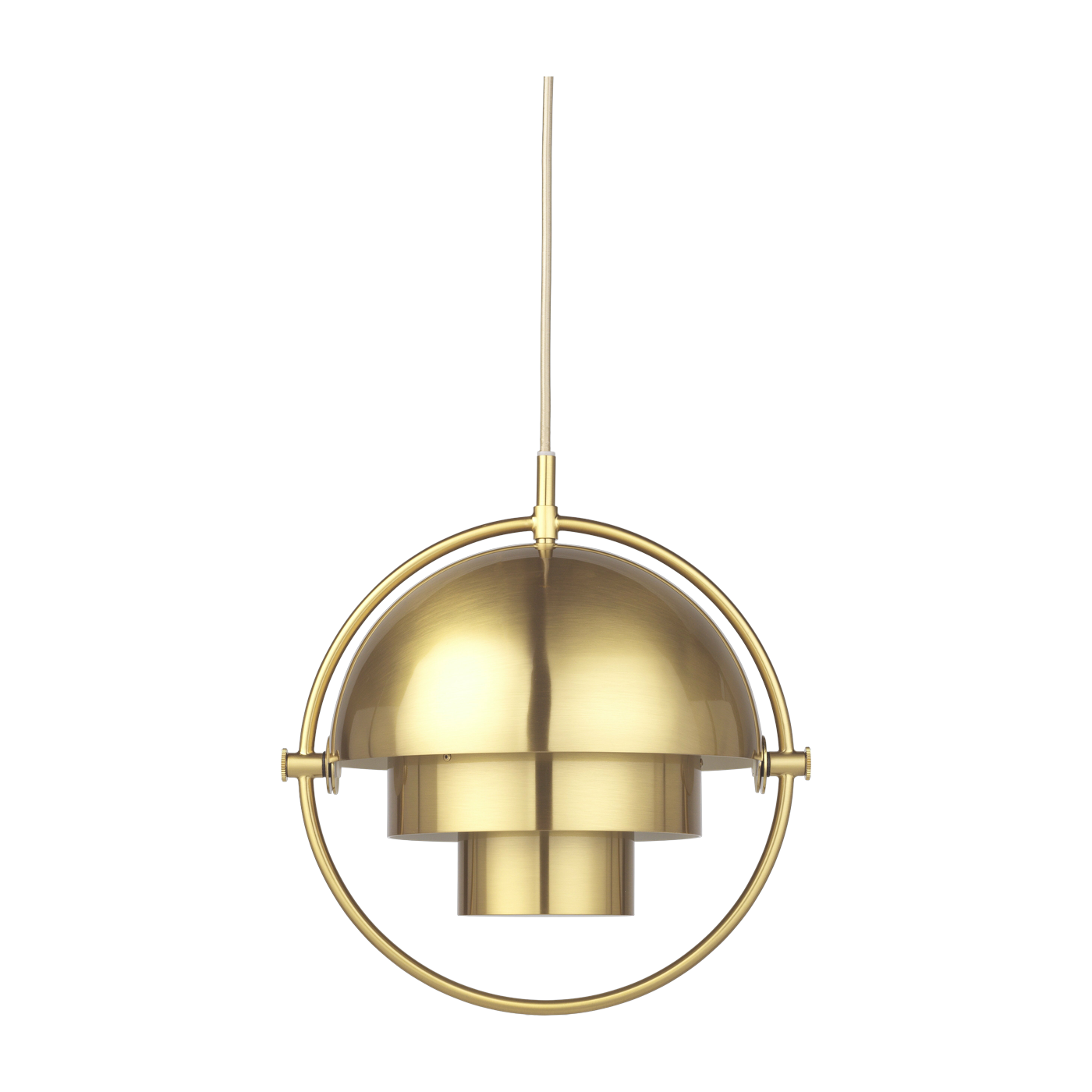 Suspension dorée 28 cm Multi-Lite - Gubi