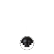Lámpara colgante negra base plateada 28 cm Multi -Lite - Gubi