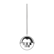 Silberne Pendelleuchte 28 cm Multi -Lite -. Gubi