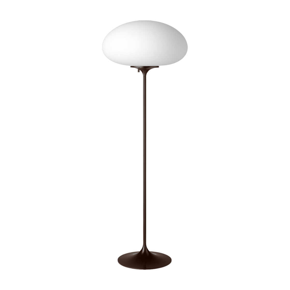 Weiße Stehleuchte base dunkelrot 110 cm Stemlite -. Gubi