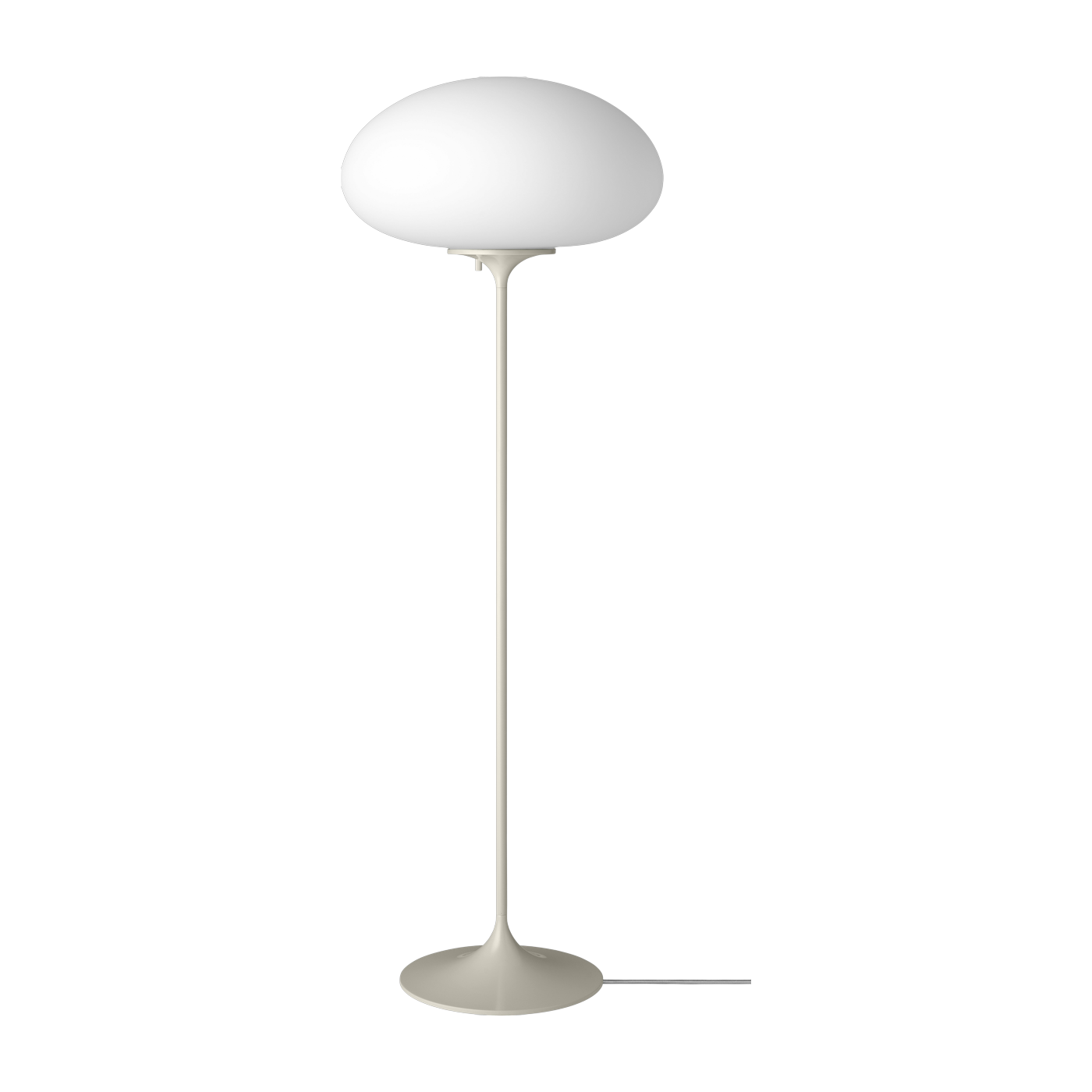 Weiße Stehleuchte base gris clair 110 cm Stemlite -. Gubi