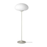 White floor lamp base gris clair 110 cm Stemlite - Gubi