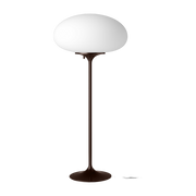 White table lamp base dark red 70 cm Stemlite - Gubi