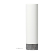 Weiße Tischlampe base marbre grau Unbound -. Gubi