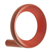 Red coat rack 4, 4 cm Loop Hook - Normann Copenhagen
