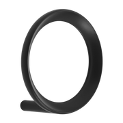 Schwarzer Garderobenständer 7, 8 cm Loop Hook - -. Normann Copenhagen