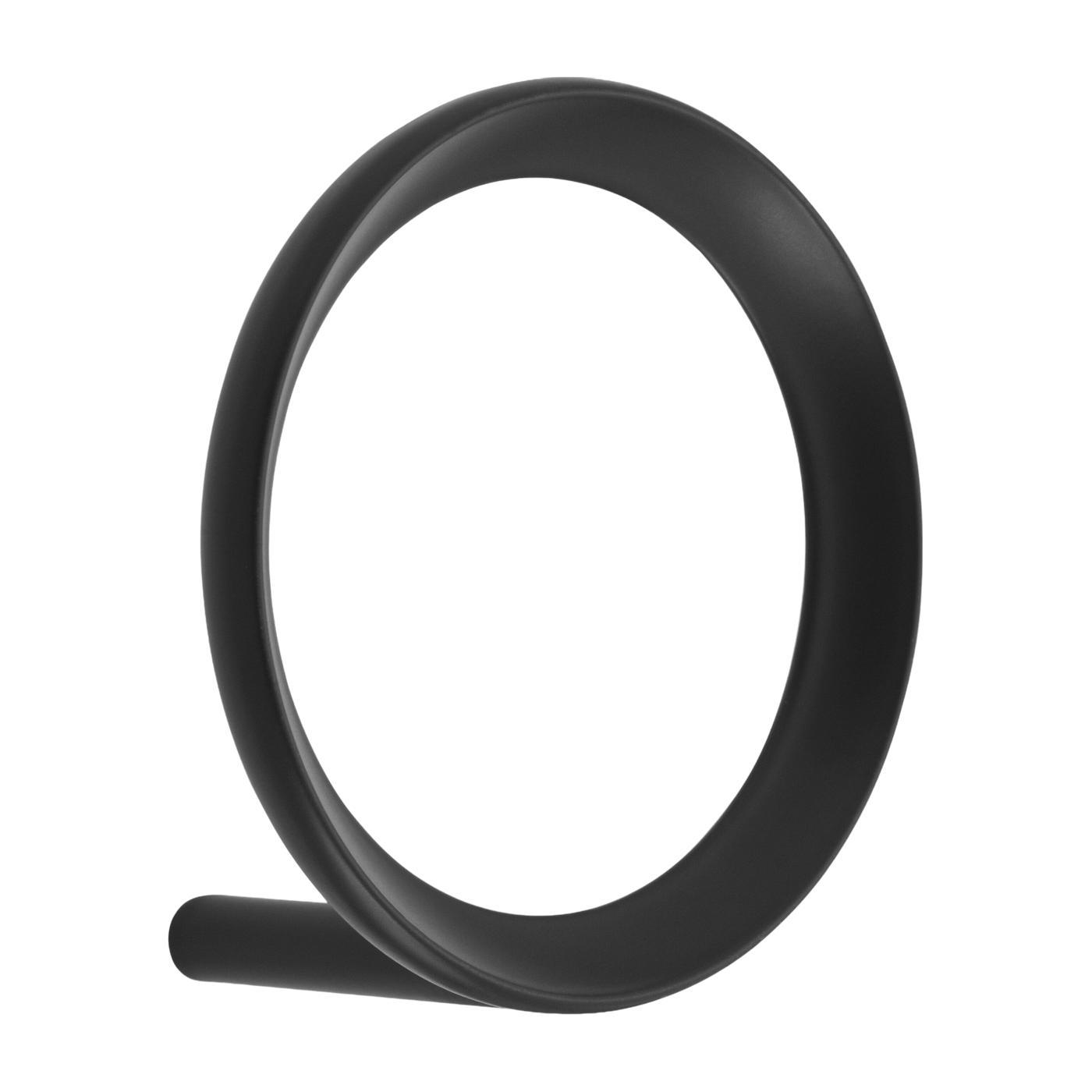Portemanteau noir 9,4 cm Loop Hook noir - Normann Copenhagen
