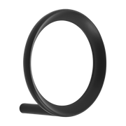 Garderobenständer schwarz 9, 4 cm Loop Hook - -. Normann Copenhagen