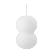 Puff Twist White Pendant Shade - Normann Copenhagen