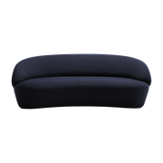 3-Sitzer-Sofa aus blauem Stoff Naïve - Emko