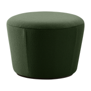 Pouf in tessuto verde Naïve - Emko