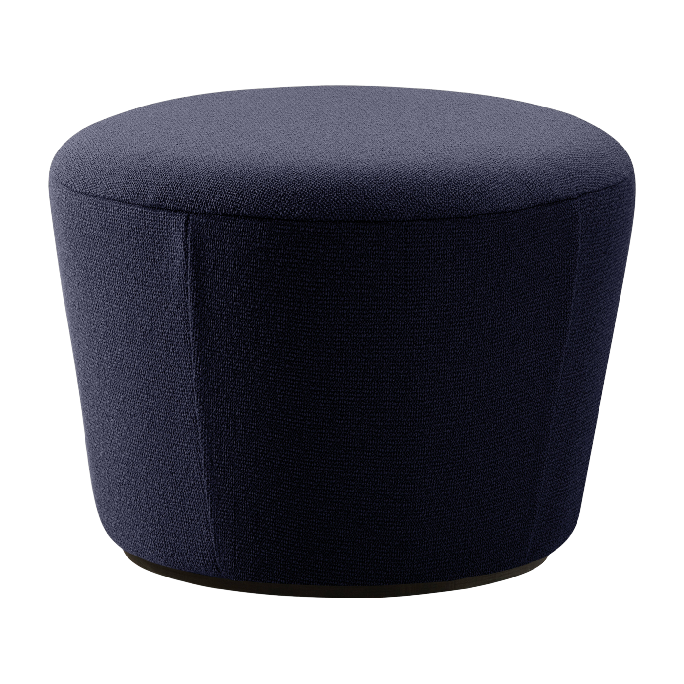 Blue fabric pouf Naïve - Emko