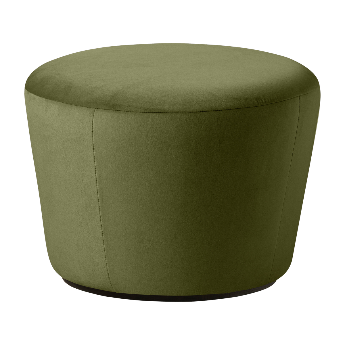 Pouf en velours vert Naïve - Emko