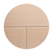Wall mounted secretary in light cherry veneer Pill - Emko