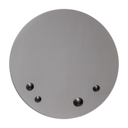 Grauer Spiegel 42 cm Dew -. Emko