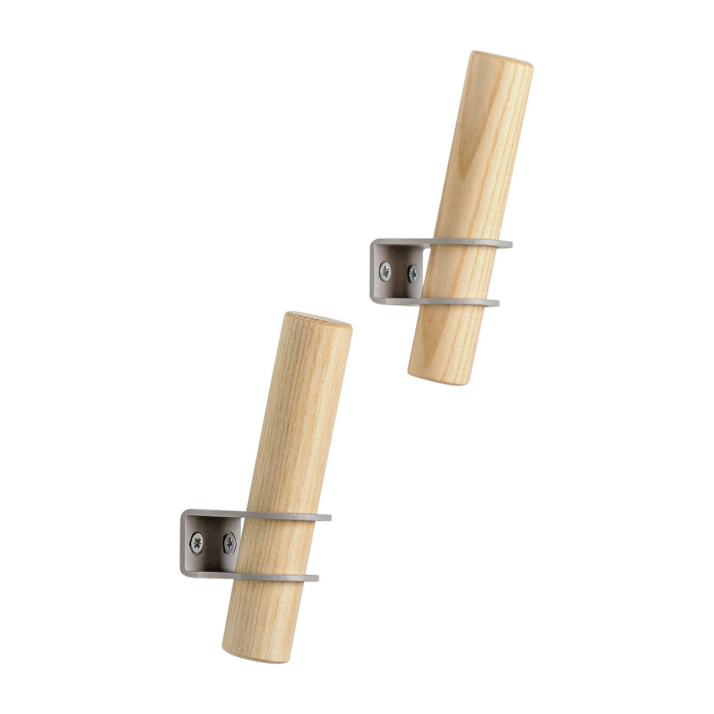 Ganci per torce grigio set di 2 - Emko