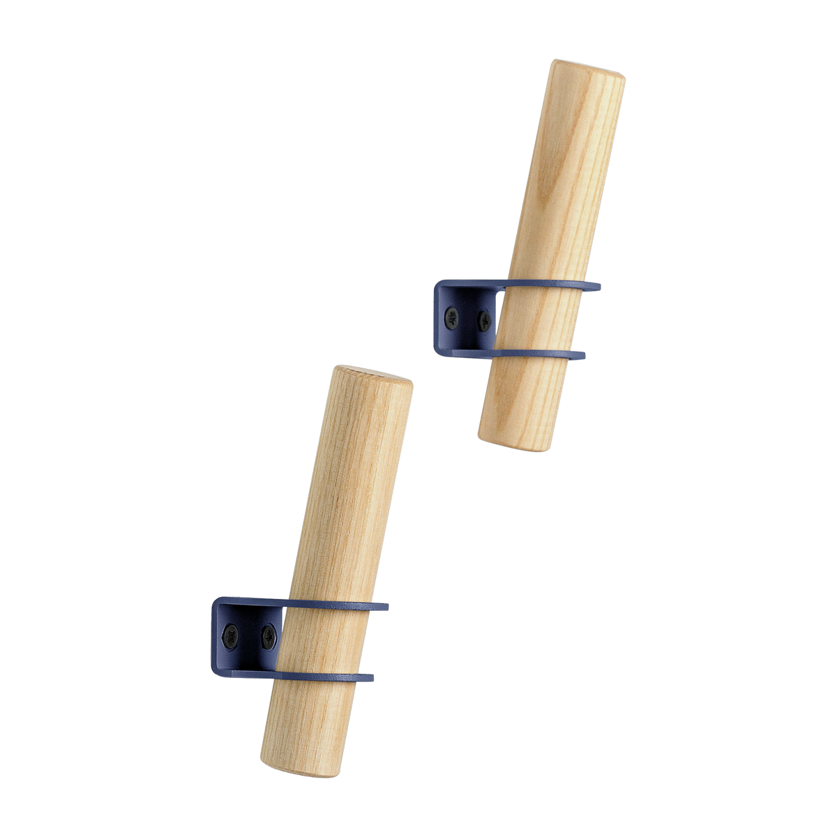 Set di 2 ganci blu per torce Emko