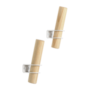 Fackelhaken weiß 2er-Set - - Emko