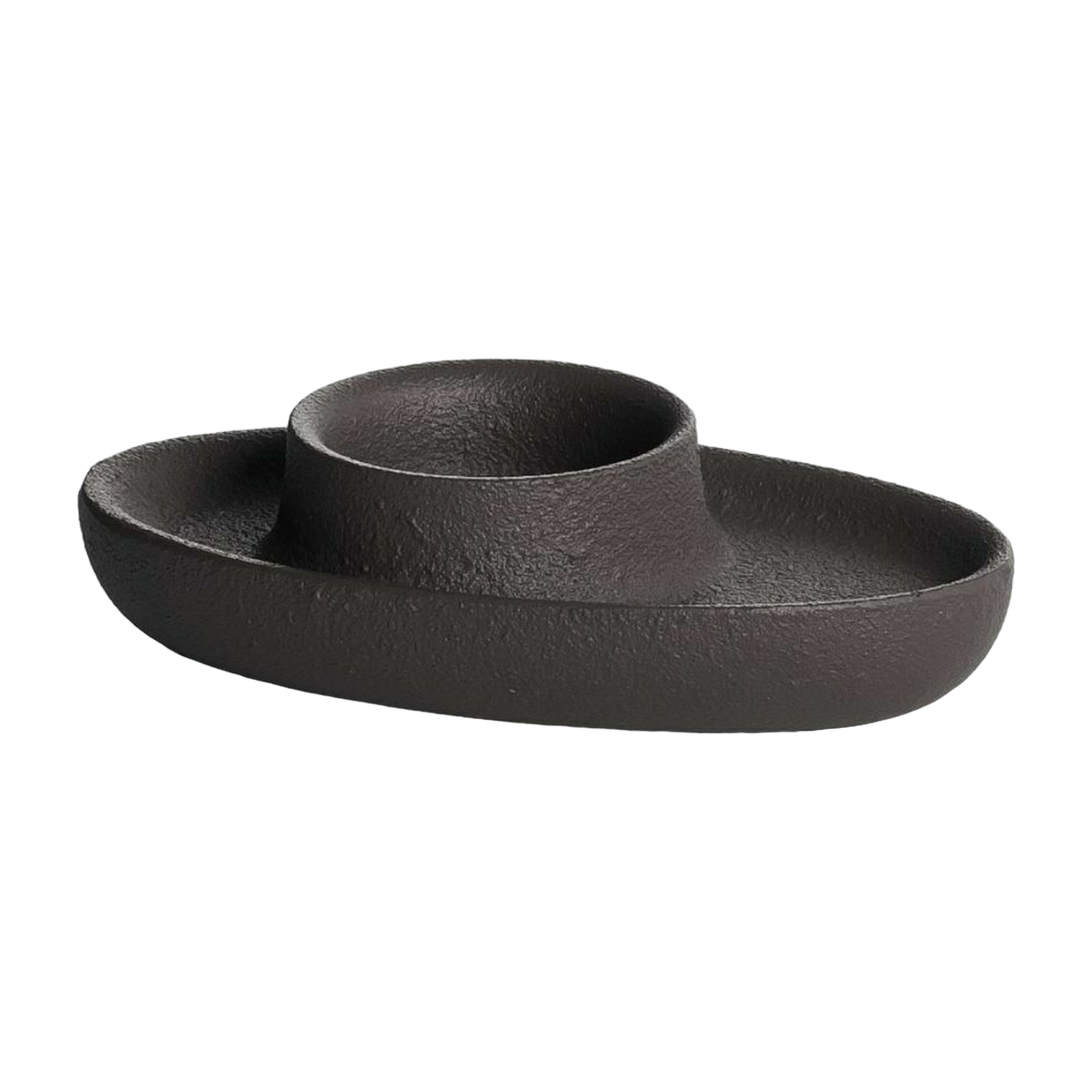 Bougeoir simple noir Aye Aye! - Emko