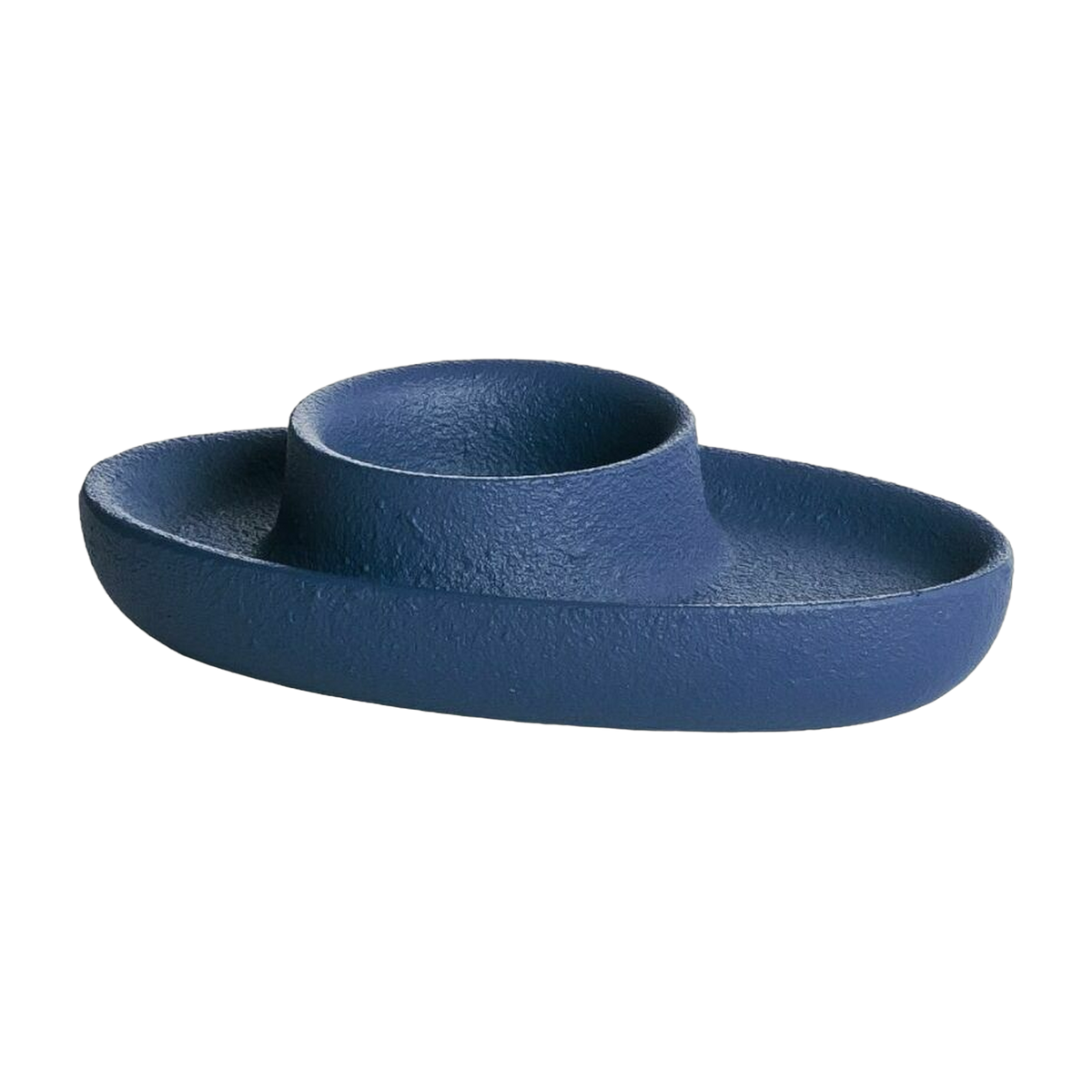 Bougeoir simple bleu marine Aye Aye! - Emko