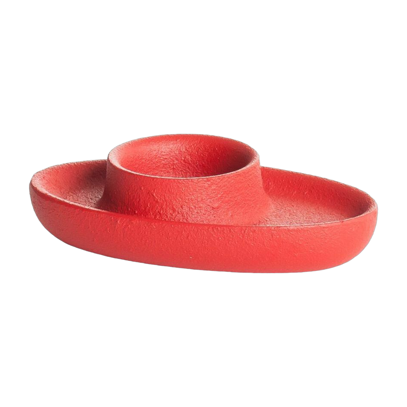 Bougeoir simple rouge Aye Aye! - Emko