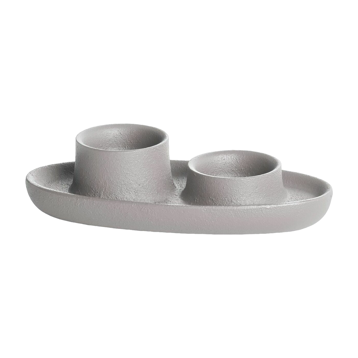 Aye Aye! double grey candleholder - Emko