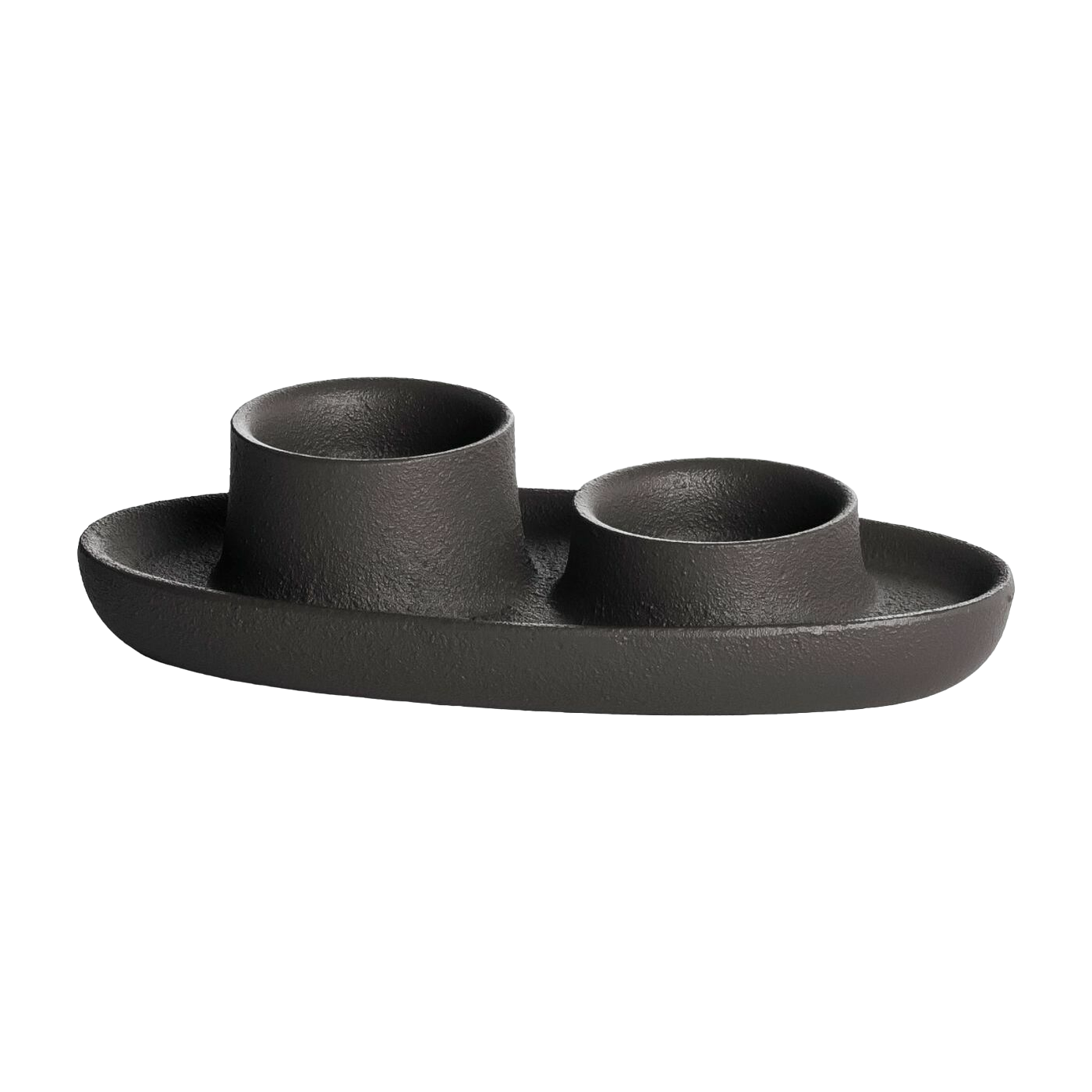 Aye Aye! double black candleholder - Emko