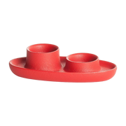 Aye Aye! doble candelabro rojo - Emko