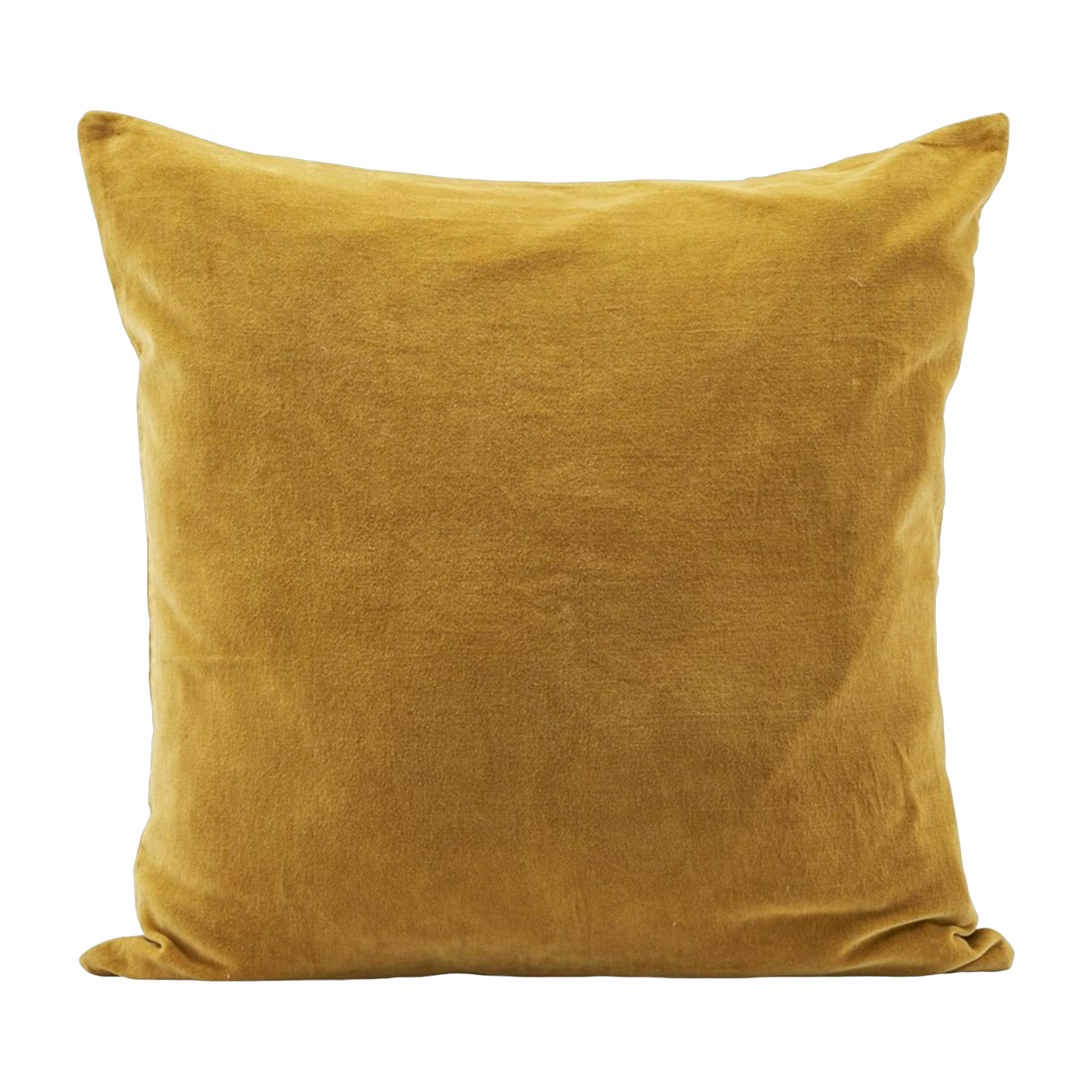 Kissenbezug aus Samt 60 x 60 cm Curry -. House Doctor