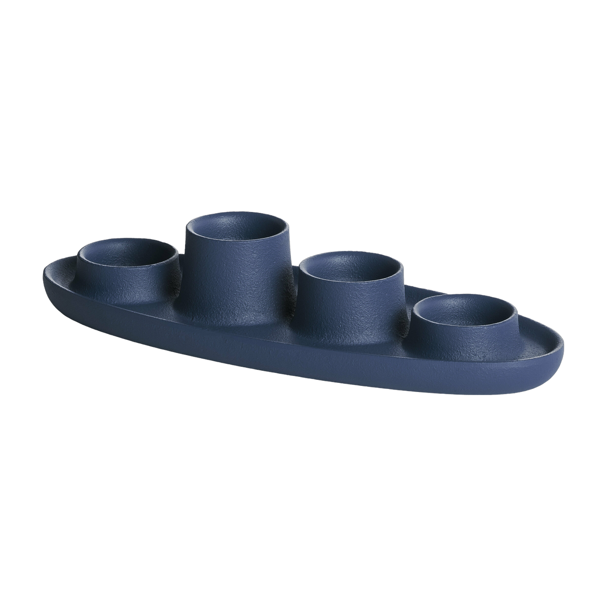Bougeoir quadruple bleu marine Aye Aye! - Emko