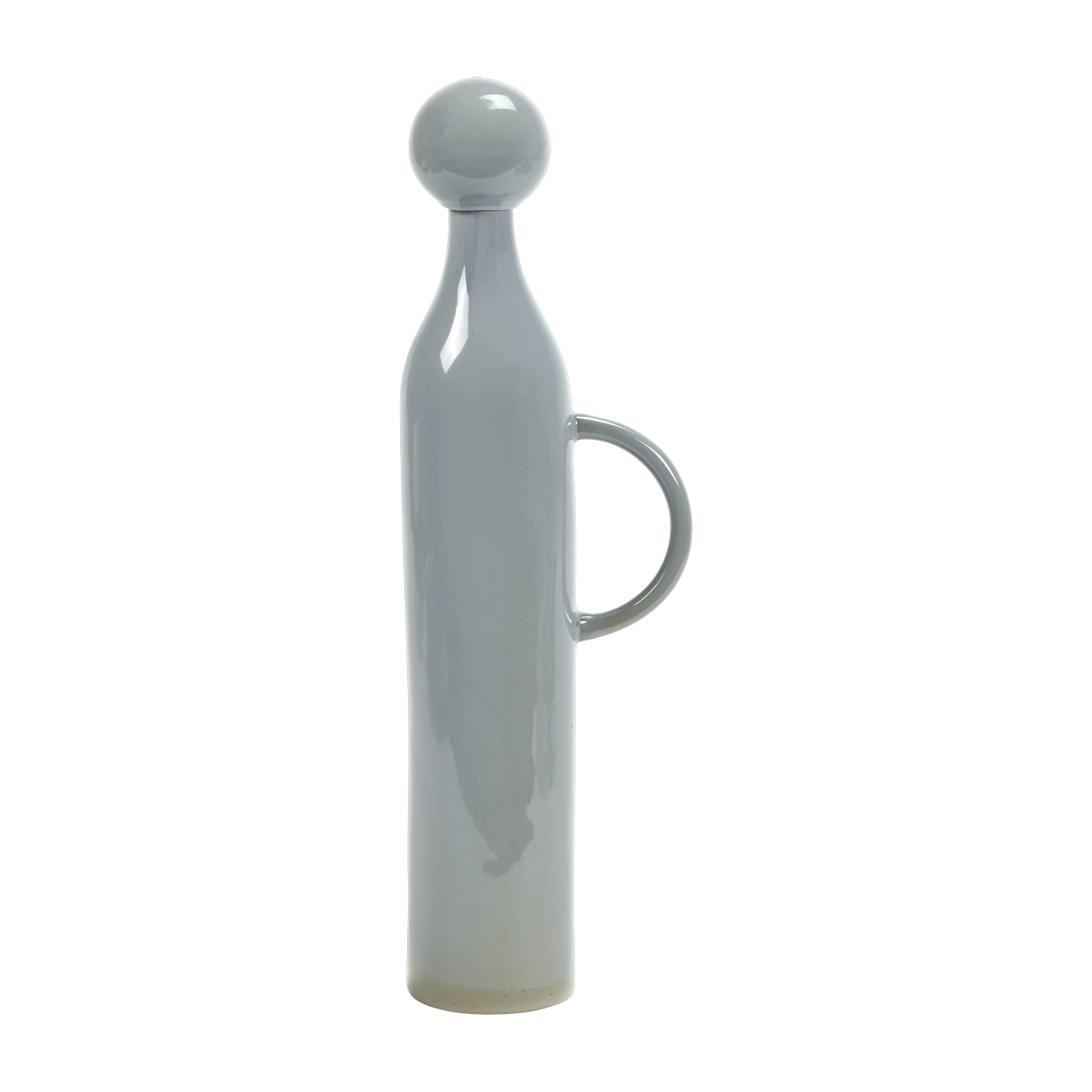 Brocca in gres con tappo gris clair 41 cm - Serax