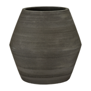 Vaso da fiori in gres nero 52 cm Costruire - Serax
