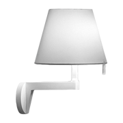 Grey wall lamp with switch Melampo - Artemide