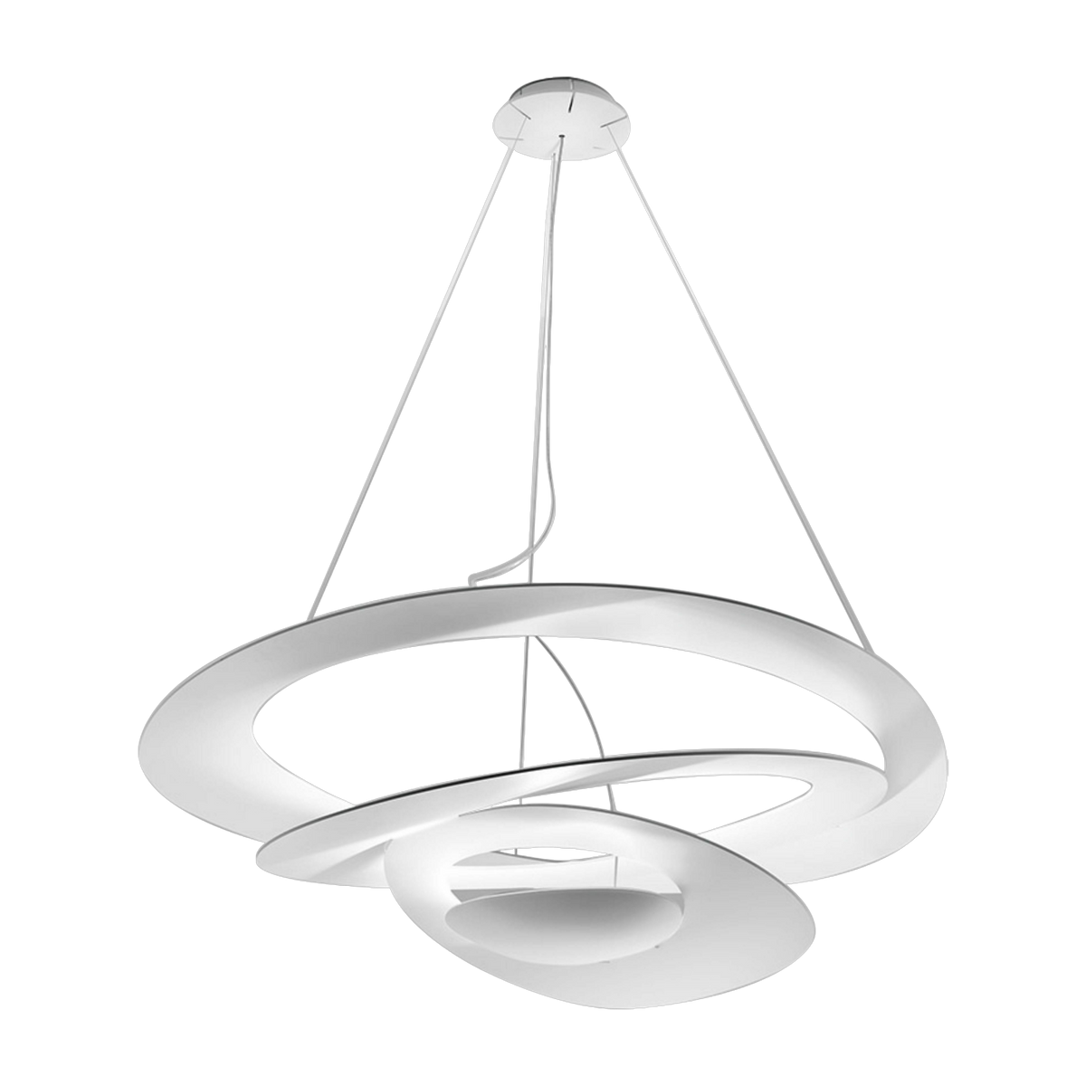 Lámpara colgante blanca Pirce - Artemide
