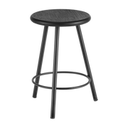 Sgabello in ferro nero 46cm - Serax