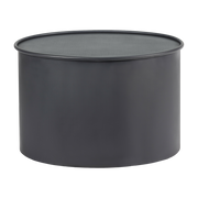 Black steel side table - Serax