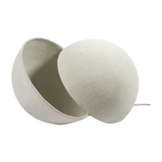 Lampe en papier mâché blanche Earth "œuf" - Serax
