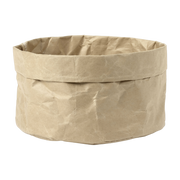 Brotkorb aus Papier beige 15cm -. Serax