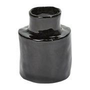 Vase in black stoneware 7 cm Helena - Serax